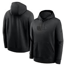 sudadera negra de algodón
